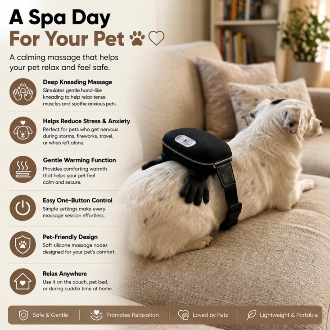 Calming Pet Massager